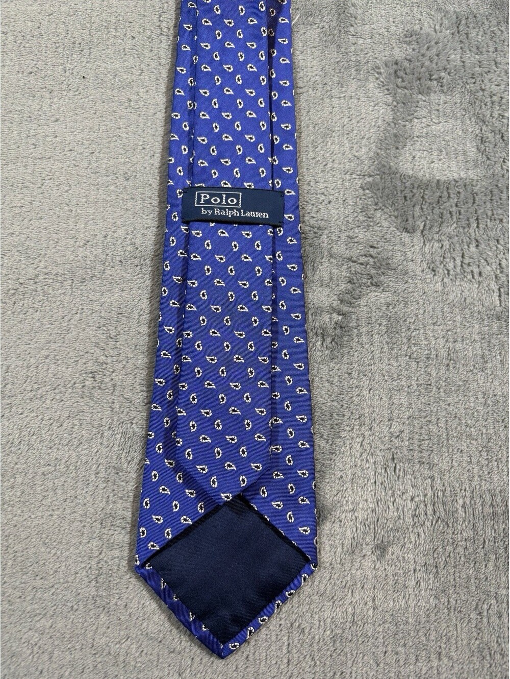 Polo Ralph Lauren Neck Tie 100 Percent Silk Made In Italy Classic Workwear